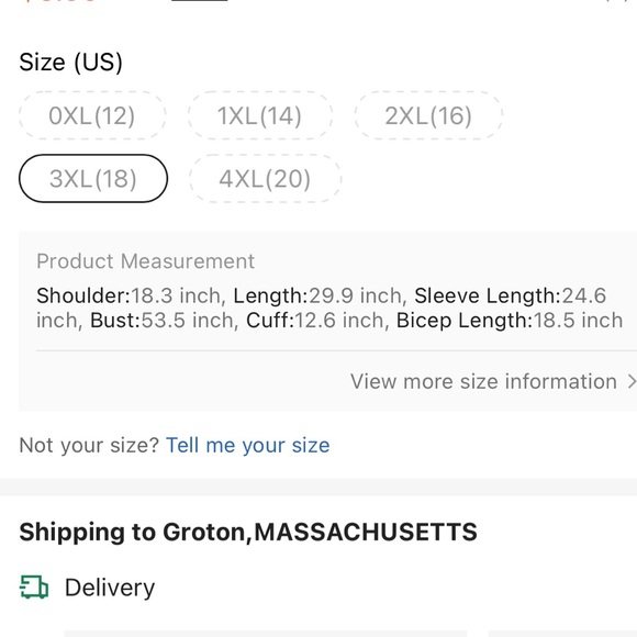 🪷SHEIN Long Sleeve Lightweight Blouse 🪷 - Picture 5 of 5